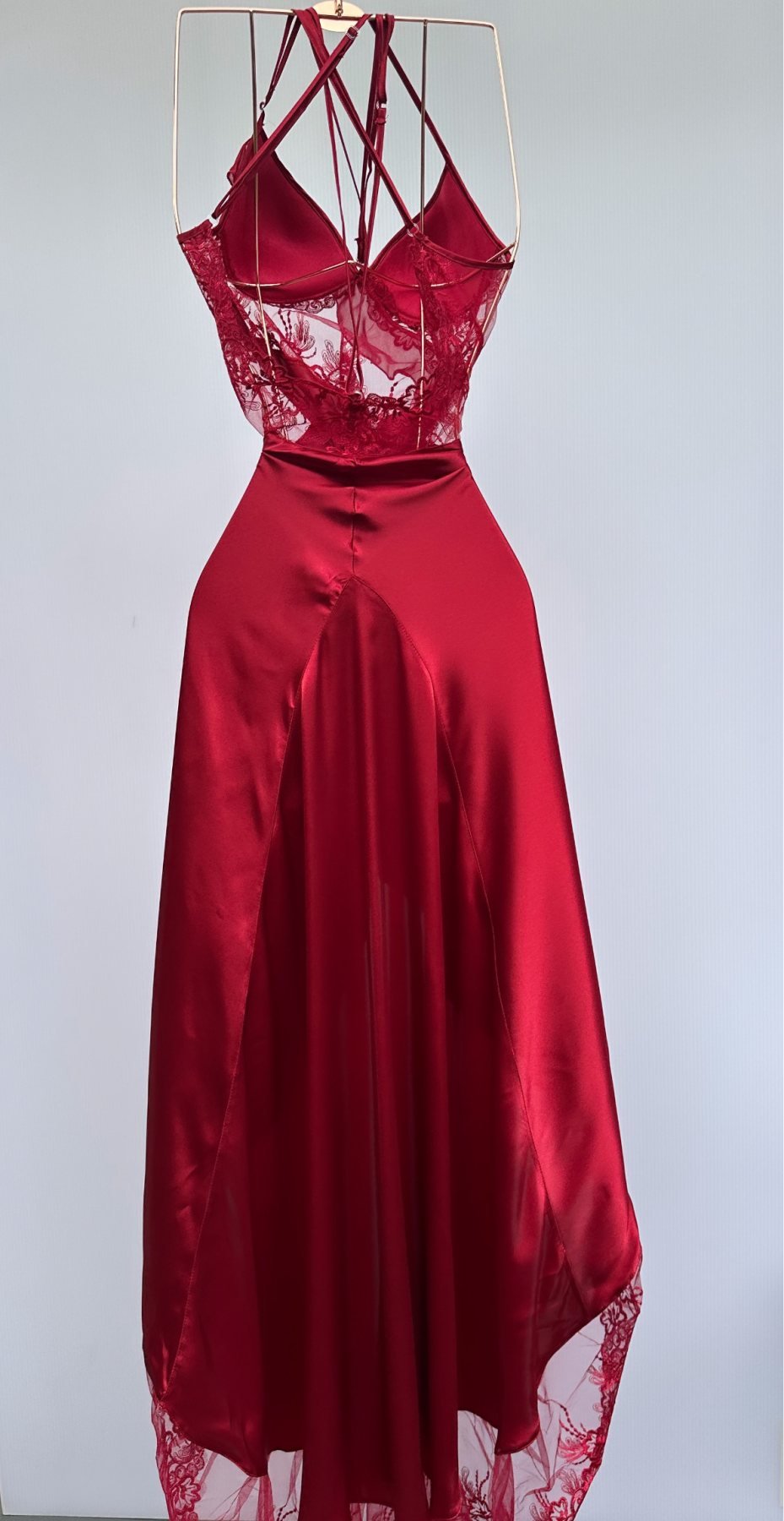 Selene Luxury Red Lingerie Set — view 4